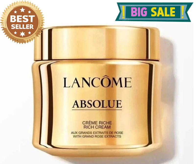 Lancôme Absolue Revitalizing & Brightening Rich Cream – 2oz, New
