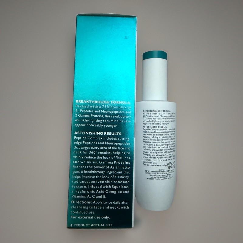 Peter Thomas Roth Peptide 21 Wrinkle Resist Serum Matrixyl Argireline 1 fl oz gallery