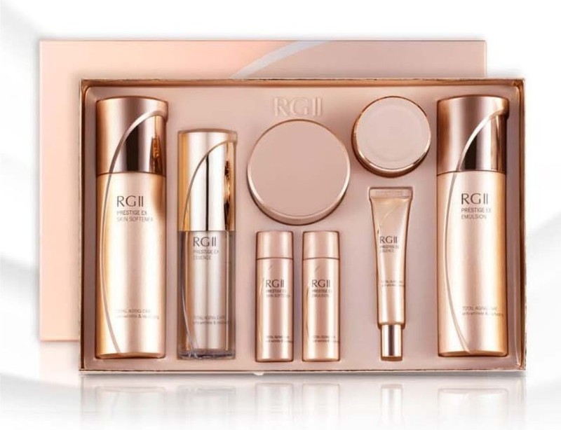 Danahan RGII Prestige EX Total Anti-Aging K-Beauty Skin Care 8-Pcs Special Set