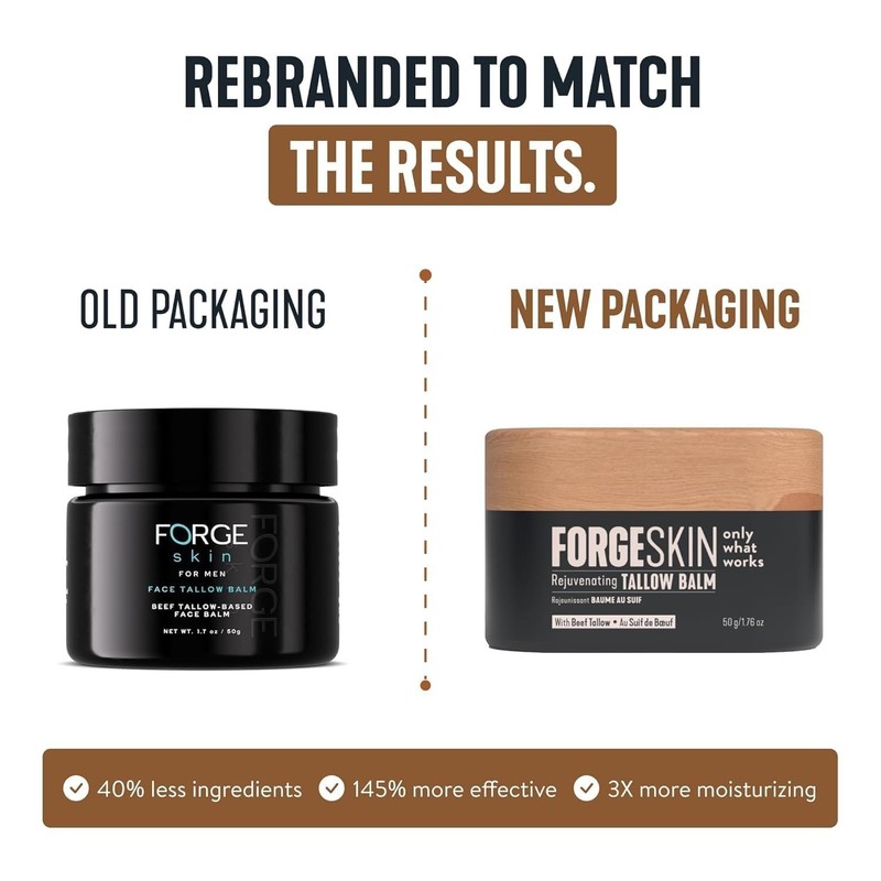 Forge Skin® Wrinkle Defense Beef Tallow Balm for Men TALLOWBASED Moisturizer ... gallery