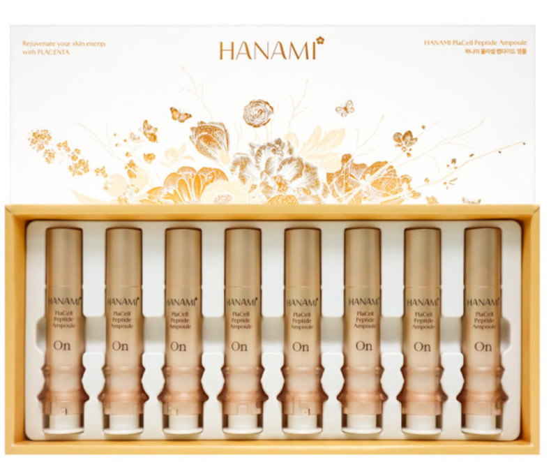 LG Vital Garden HANAMI PlaCell Peptide Lifting Ampoule 5ml x 8ea K-beauty