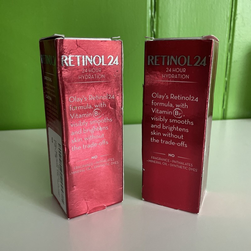 2 PACK - NEW DAMAGE BOX lay Retinol 24 Night Smoothing Serum Fragrance Free gallery