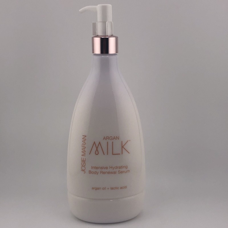 JOSIE MARAN Argan Milk Intensive Hydrating Body Renewal Serum 20 oz Peppermint