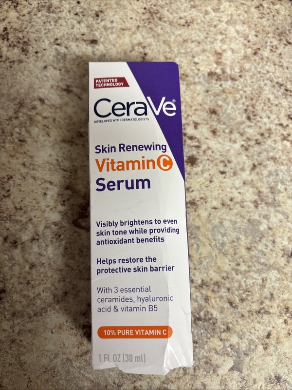 CeraVe Skin Renewing Vitamin C Serum 1oz SMALL BUSINESS CAT LADY🐾🐈💌🐈‍⬛