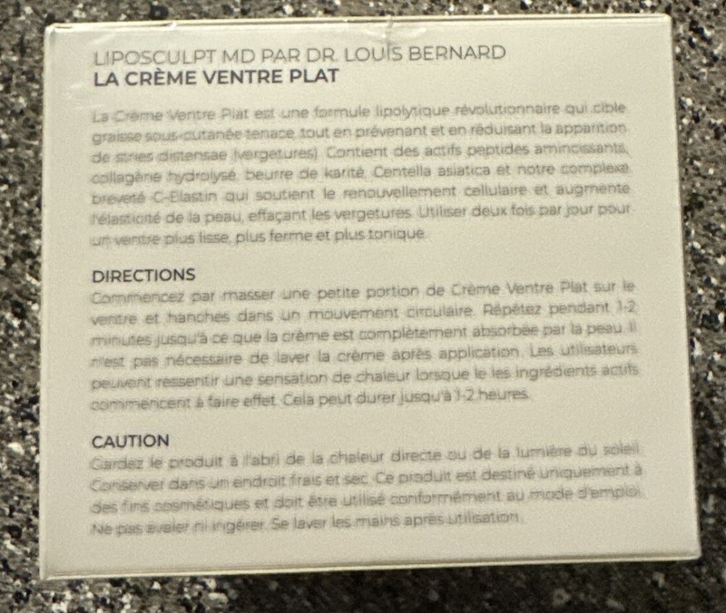 LIPOSCULPT: FLAT BELLY CREAM Advanced Lipolytic Thermogenic Complex-F° gallery