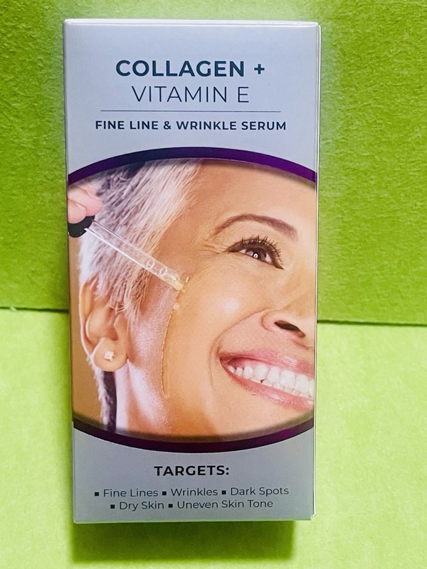 Kiyo Collagen + Vitamin E Fine Line & Wrinkle Serum.Dual Action. 1.75 fl oz New gallery