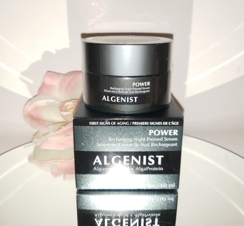 Algenist Power Recharging Night Pressed Serum w/ Alguronic Acid 2oz