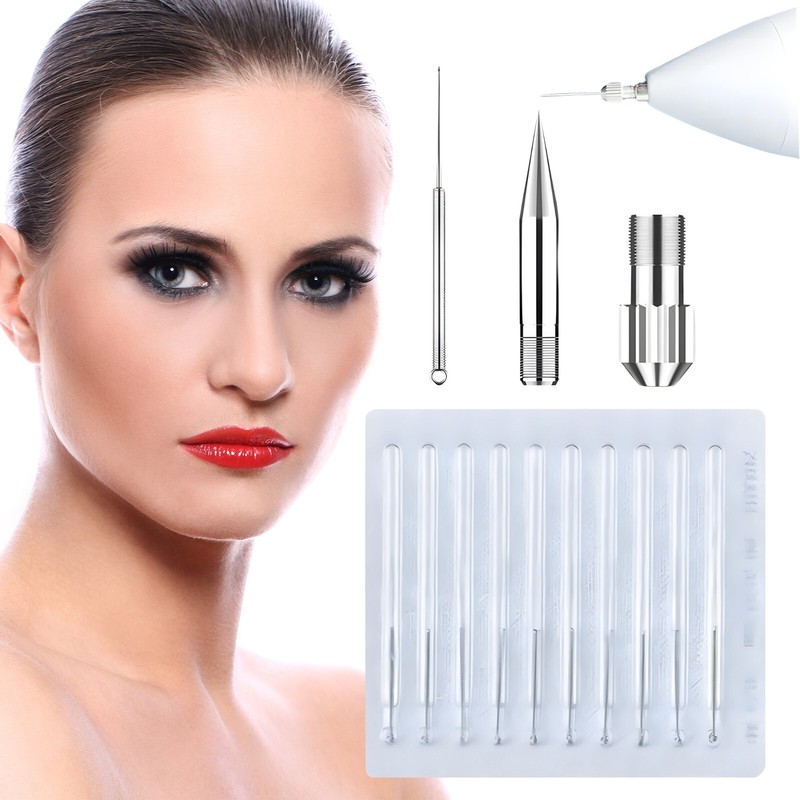 100X Stainless Steel Plasma Pen Tips Accessories for Dark Spot Removal Therapy