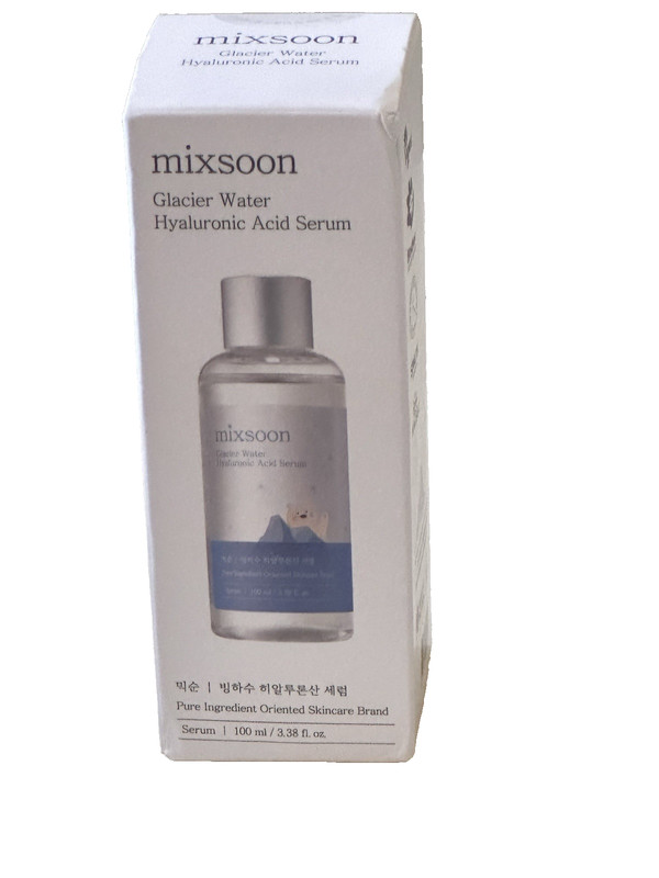 Mixoon Glacier Water Hyaluronic Acid Serum 100ml / 3.38 fl oz Sealed New in Box