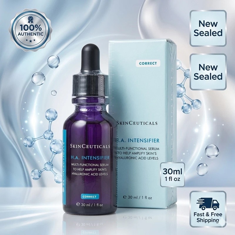 SkinCeuticals H.A. Intensifier Multi-Glycan Serum 30ml (1 fl oz) New Sealed