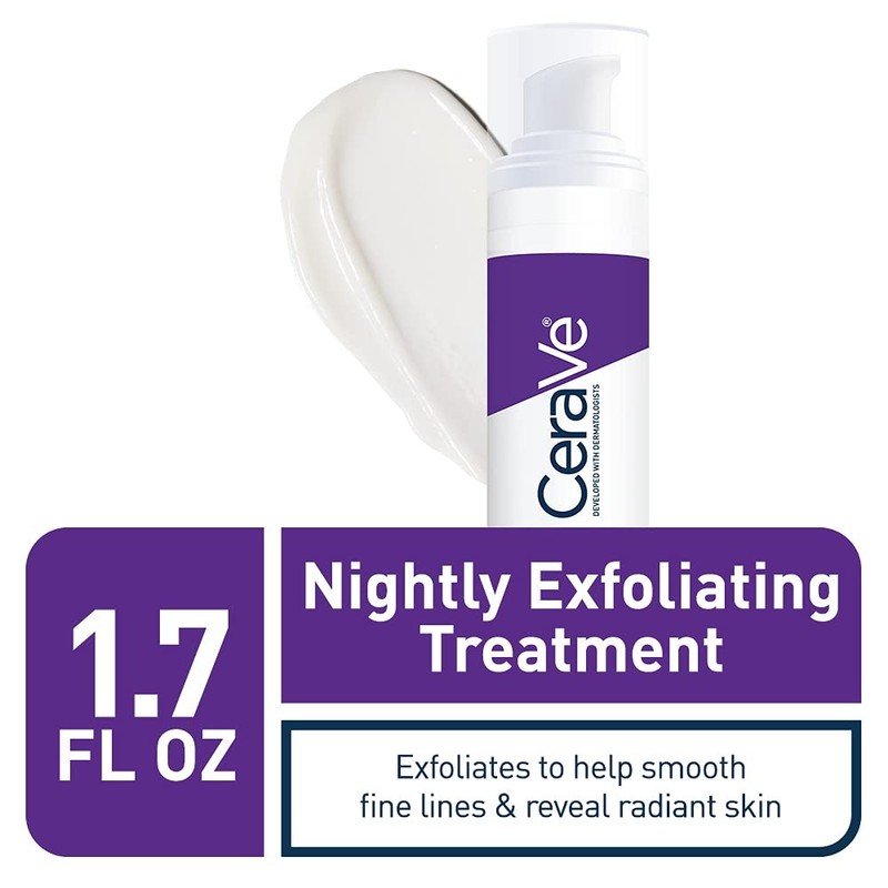 Skin Renewing Nightly Exfoliating Treatment, Anti Aging Serum With 5% Blend O... gallery