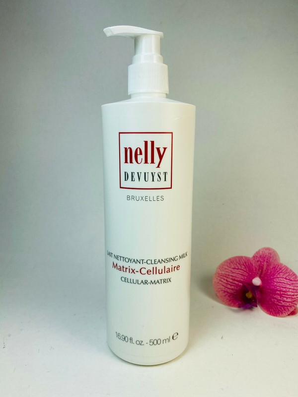 Nelly De Vuyst Lait Nettoyant Cleansing Milk Matrix Cellulaire 500ml/16.9oz Prof