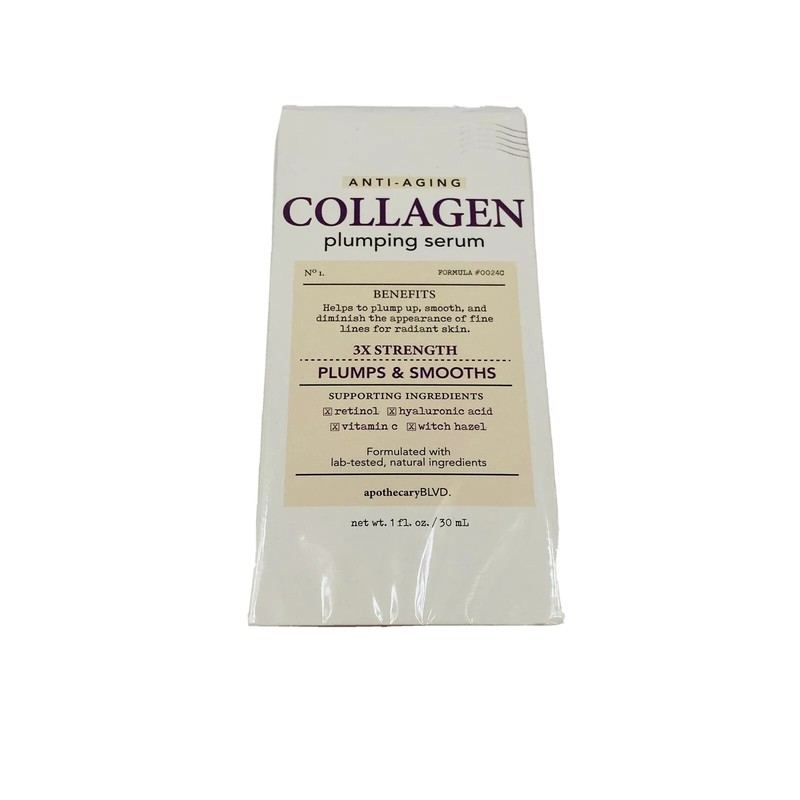 Skin Revolutions COLLAGEN Anti Aging Plumping Serum Firms Rejuvenates Sealed