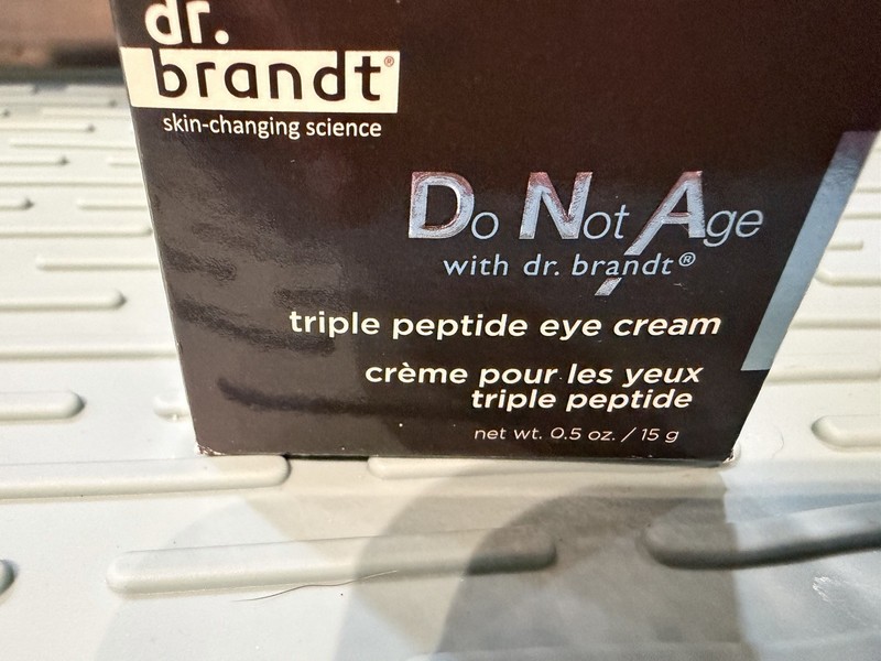 Dr. Brandt Do Not Age Triple Peptide Eye Cream 15g/0.5 OZ NIB