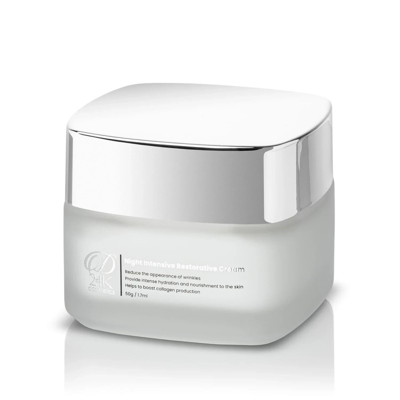 D24K GOLD Restorative Night Cream * $495 MSRP * intensive Resurfacing * NIB *
