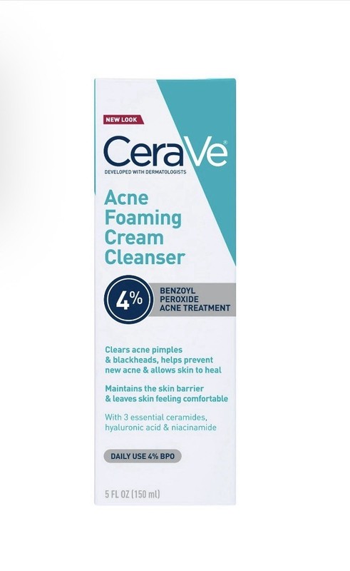 CeraVe Acne Foaming Cream Cleanser 5 fl oz Face Wash
