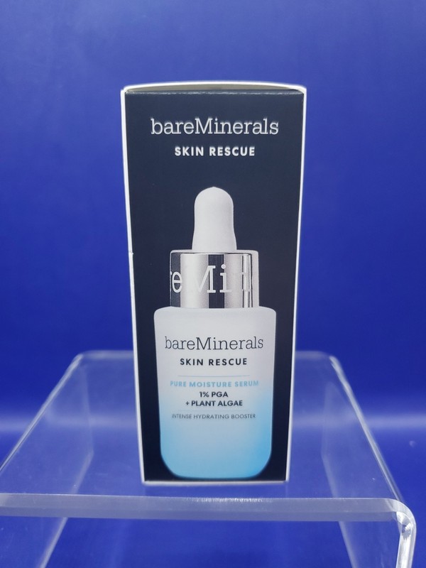 bareMinerals Skin Rescue Pure Moisture Serum Booster 1% PGA + Plant Algae 1oz gallery