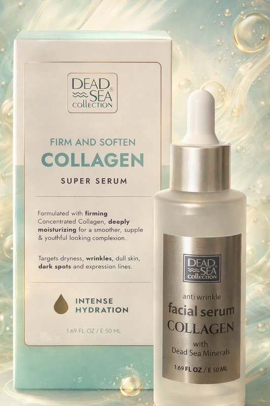 Dead Sea Collection – Firm & Soften Collagen – Super Serum – 1.69 fl oz/ 50 mL