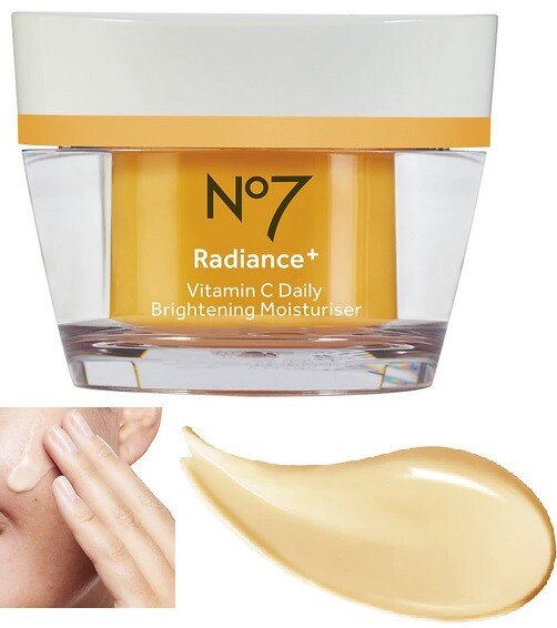 No7 Radiance + Vitamin C Daily Moisturiser,1.69oz / 50ml FULL SIZE NEW WITH BOX