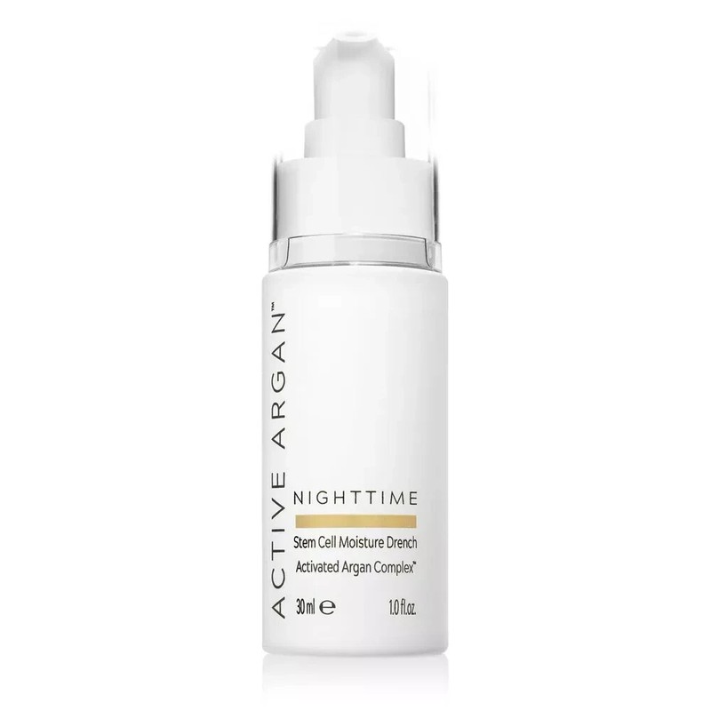 Active Argan NIGHTTIME Stem Cell Moisture Drench Complex 1 fl. oz. New & Sealed gallery
