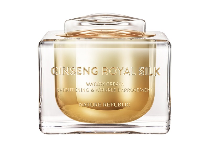 Nature Republic Ginseng Royal Silk Watery Cream Gold 60ml Anti-wrinkle K-Beauty