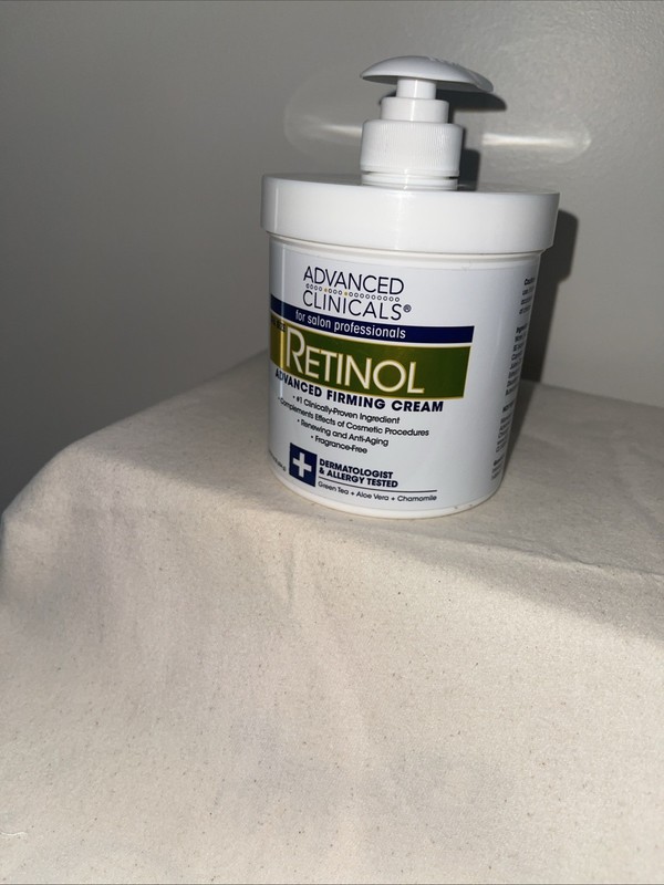 Advanced Clinicals Retinol Advanced Firming Moisturizing Cream – 16oz