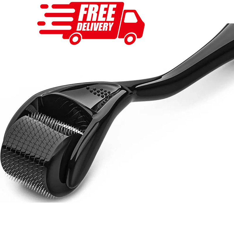 Beard Derma Roller For Hair Loss Beard Growth Titanium Fast Shipping