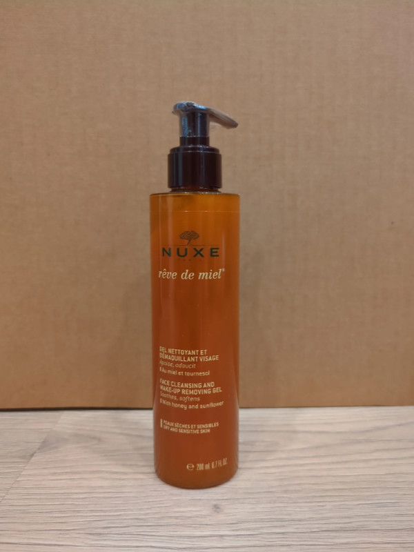 NUXE Rêve de Miel Cleansing Gel Makeup Remover Face & Body Honey Cleanser NEW