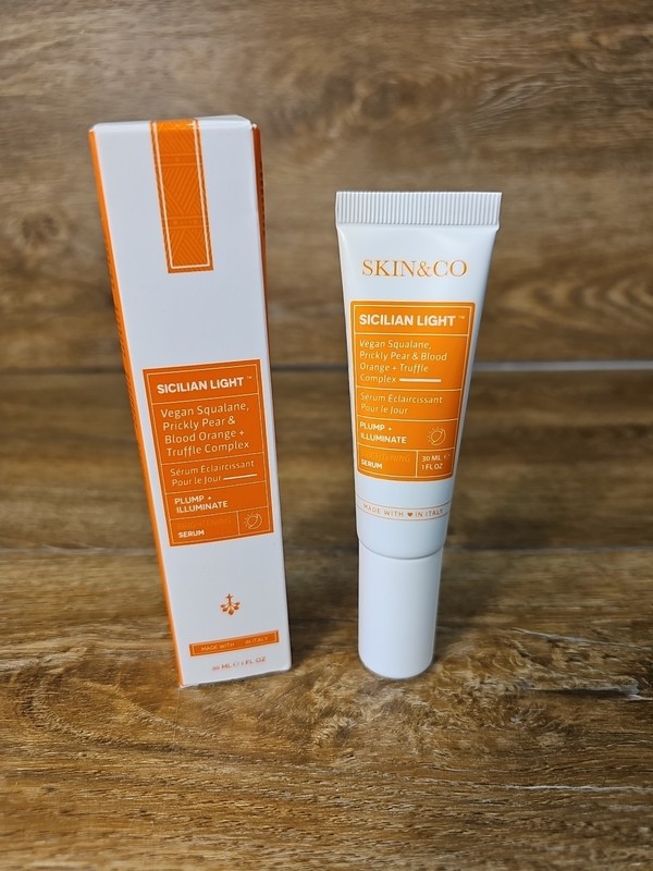 Skin & Co Sicilian Light Plump Illuminate Face Serum 1 fl oz/ 30 ml New NIB
