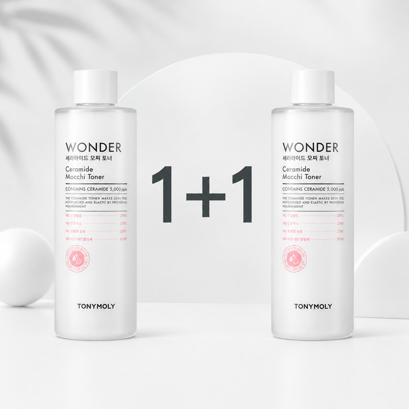 [TONYMOLY] WONDER ceramide mochi Toner 500ml / 17oz ( 2 pack ) k-beauty