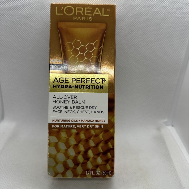 L’Oréal Age Perfect All Over Honey Balm Mature Very Dry Skin 1.7 fl oz Free Ship