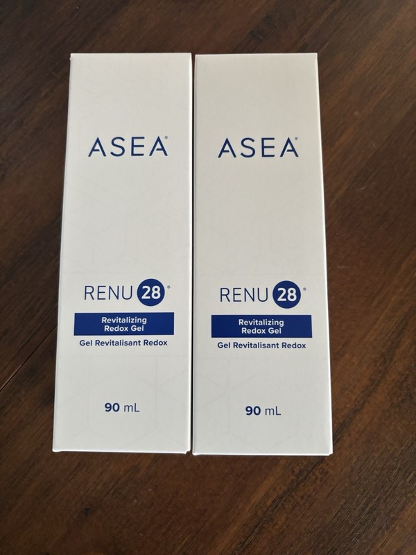2 x Tubes ASEA RENU 28 Revitalizing Redox Gel 3oz EXP:01/2027