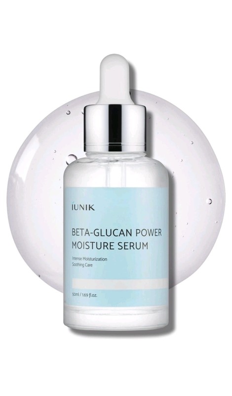 IUNIK Beta-Glucan Serum 50ml - Intense Hydration for Dry Sensitive Skin gallery