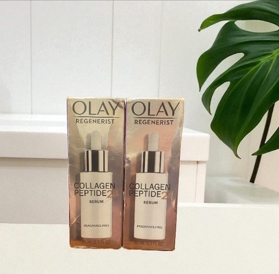 Set of 2 Olay Regenerist Collagen Peptide 24 Hour Serum 1.3 fl oz gallery