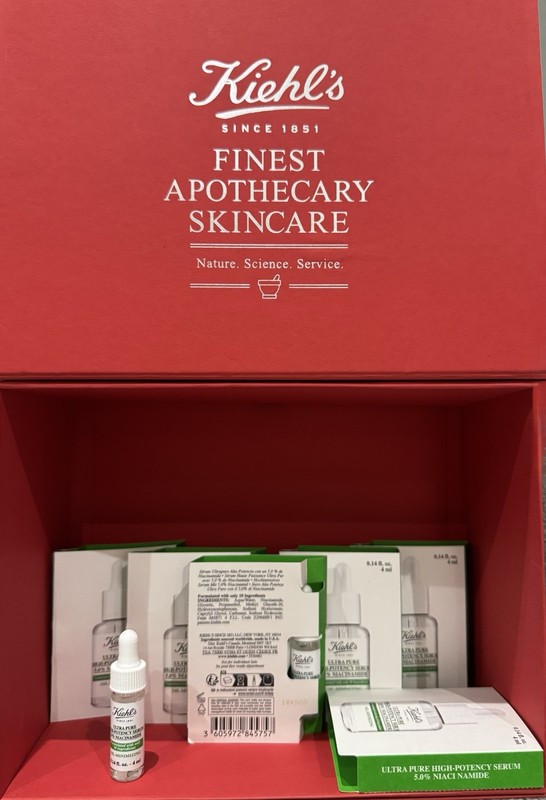 8 New Kiehls Ultra Pure High-Potency Serum 5% Niacinamide Mini 4ml – 0.14 fl oz