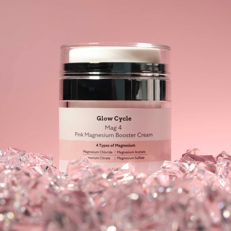 The Beauty Spy Glow Cycle Mag 4 Pink Magnesium Booster Cream 1.69 Fl. Oz. gallery