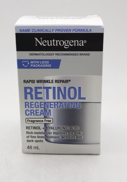 Neutrogena Rapid Wrinkle Repair Regenerating Cream Retinol Fragrance Free 48ml