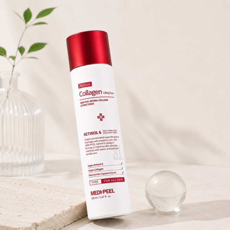 MEDIPEEL Retinol Collagen Lifting Toner 150ml Anti-Aging K-Beauty Free Shipping gallery