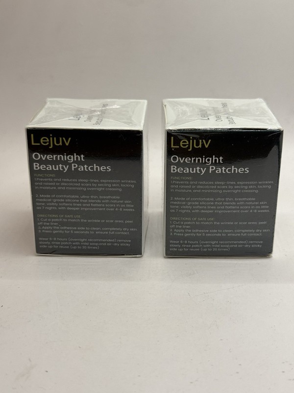 2x Lejuv Overnight Beauty Patches 4.7ft Roll Each Box ( 2 New Sealed Boxes ) gallery