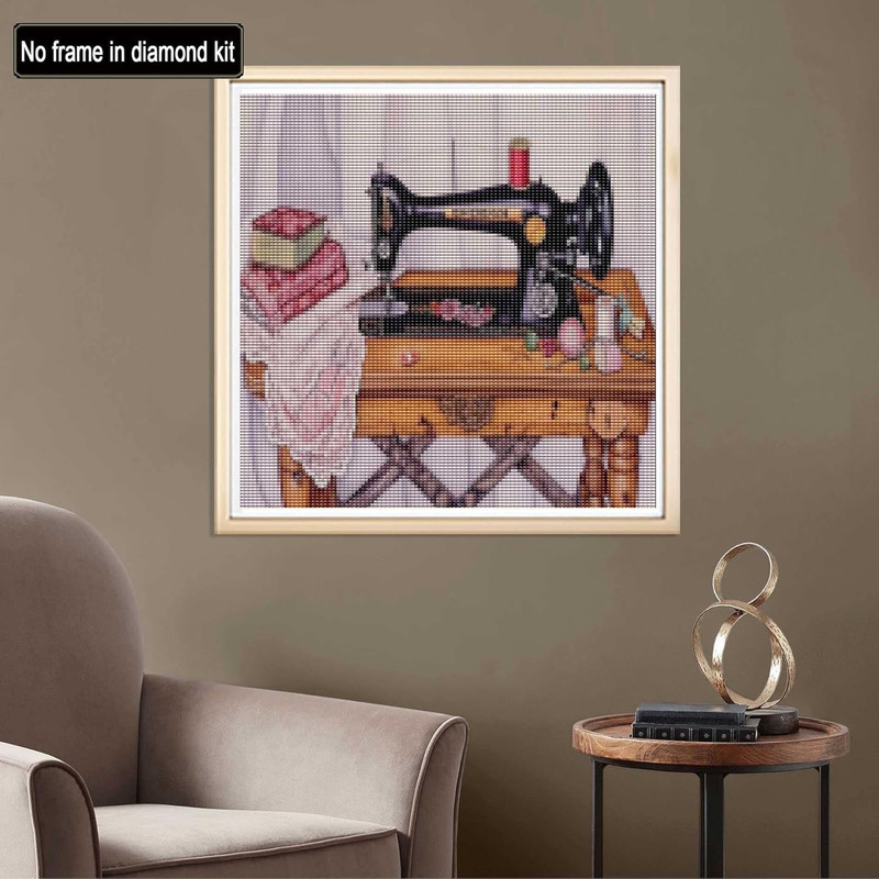 Diymood DIY 5D Diamond Painting Kits for Adults Sewing Machine - Diamond Art Kit gallery