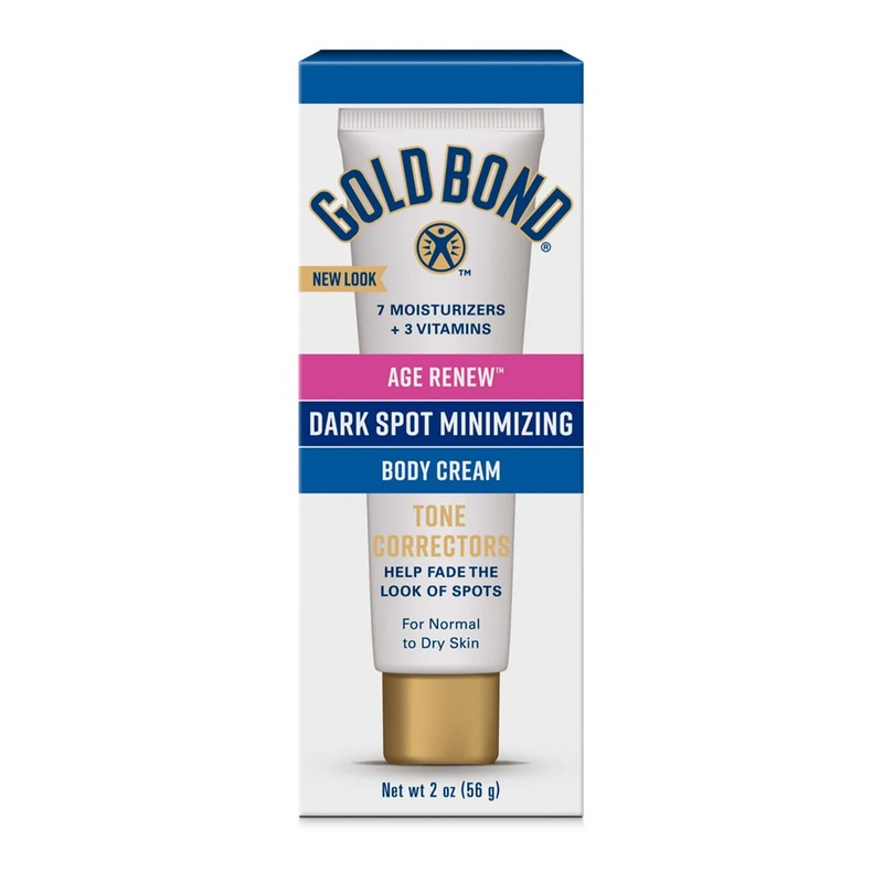Gold Bond Age Renew Dark Spot Minimizing Body Cream Aloe 2 oz New Sealed