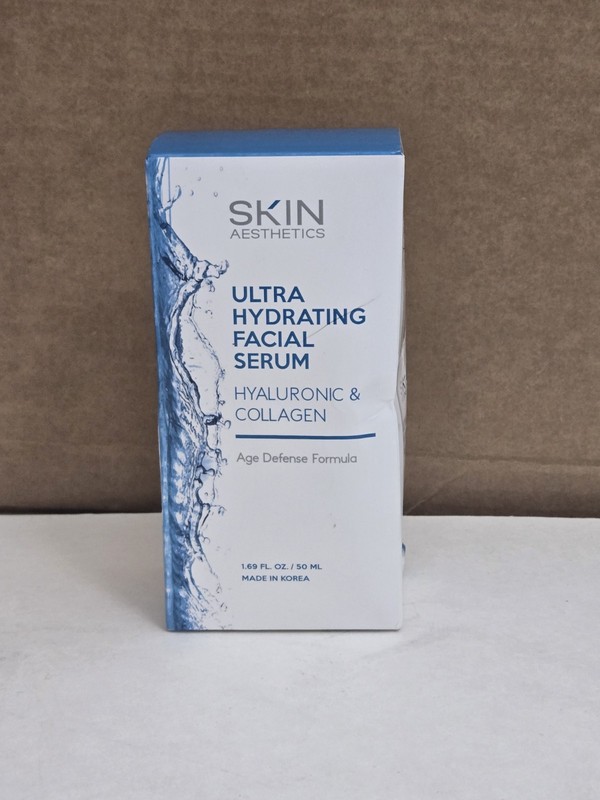 Skin Aesthetics Ultra Hydrating Facial Serum Hyaluronic Collagen 1.69oz 50ml gallery