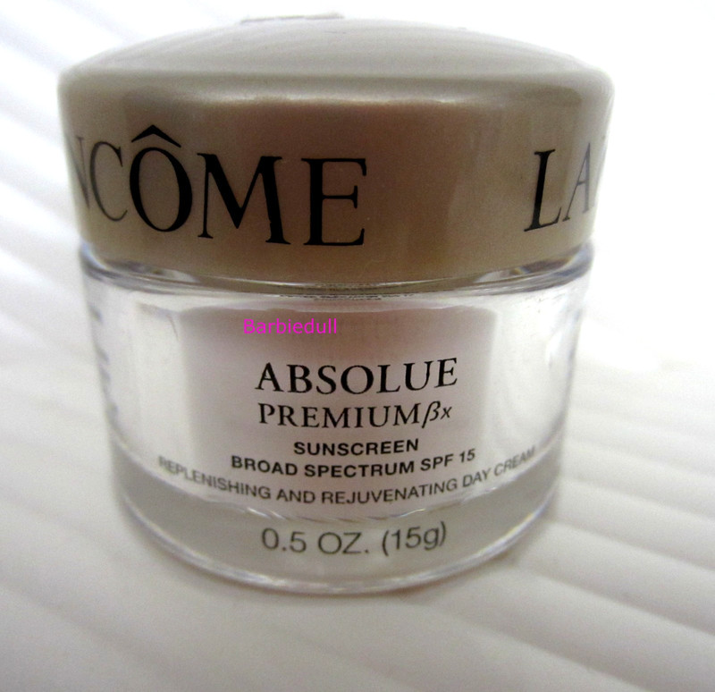 Lancome Absolue Premium BX Sunscreen SPF 15 Replenishing Day Cream – 0.5oz