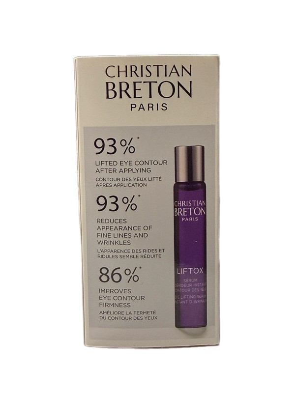 Christian Breton Roll On Eye Serum 0.30 Oz Liftox Eye Priority NIB gallery