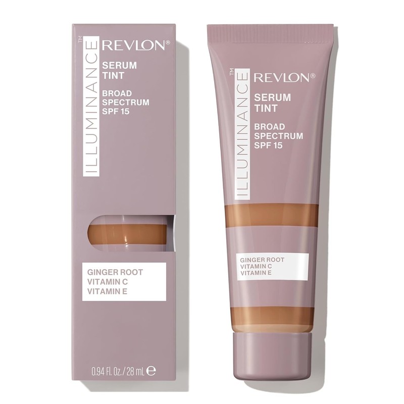 NIB Revlon Illuminance Serum Tint SPF15 .94 oz 605 Rich Mahogany Exp 10/25