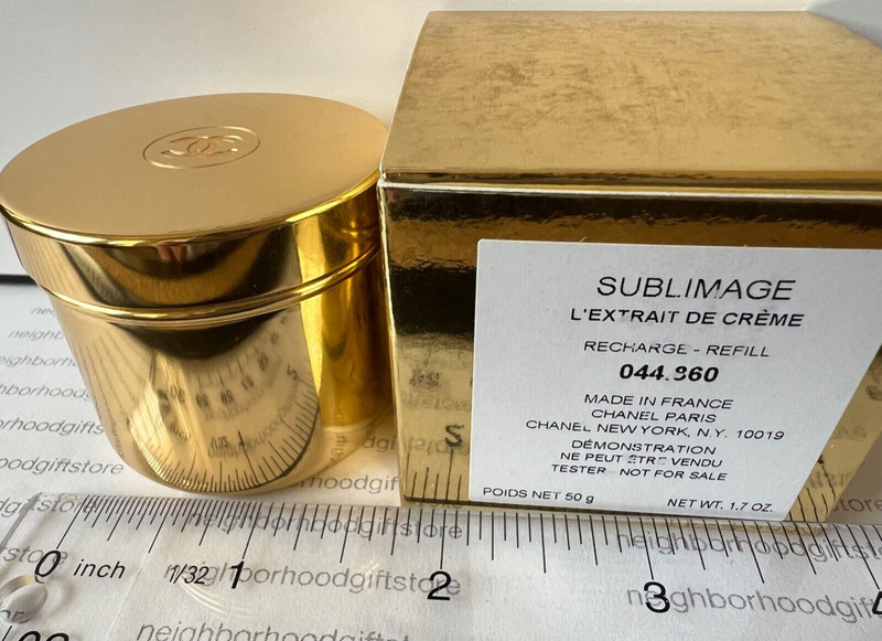 NEW Refill Chanel SUBLIMAGE L’EXTRAIT DE CRÈME 1.7oz/50g AUTHENTIC SEE PICTURES