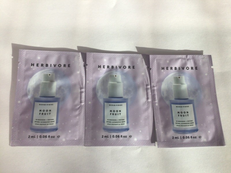 Herbivore Moon Fruit 1% Bakuchiol + Peptides Pack of 3 Sample