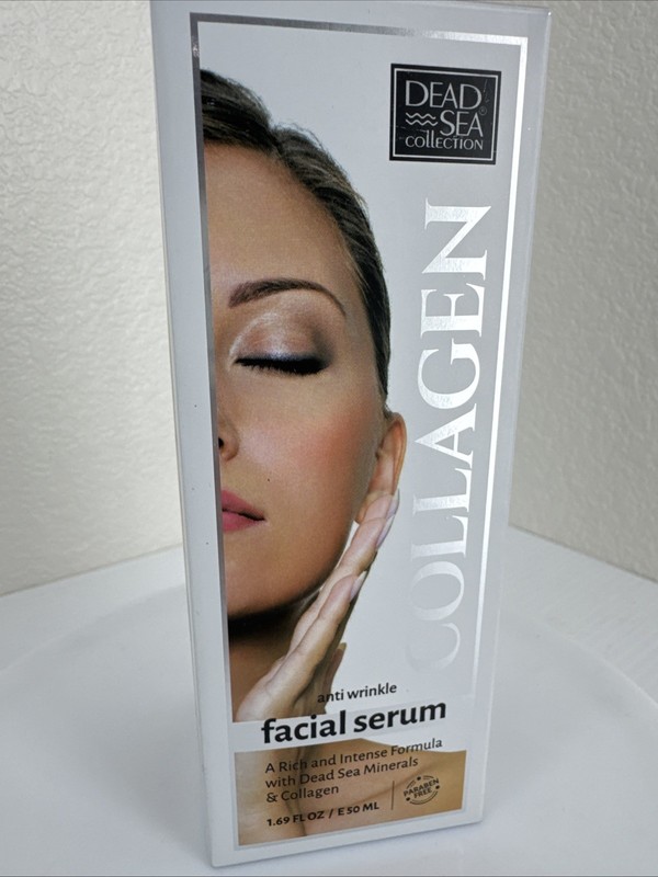 Dead Sea Collection Collagen Facial Serum 1.69oz Anti-Aging Firming Hydrating gallery