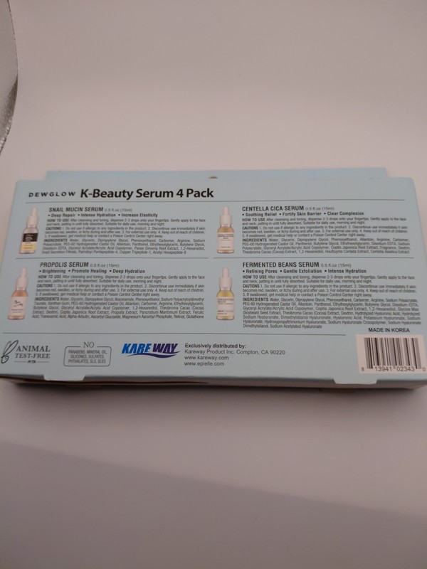 K BEAUTY SERUM 4 PACK Made In KOREA gallery
