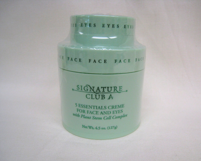 SIGNATURE CLUB A-5 Essentials Creme Plant Stem Cell Complex Face&Eyes 4.5oz-NEW